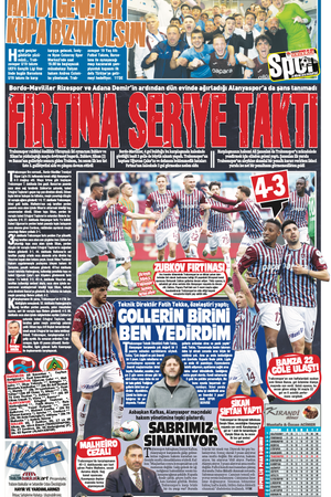 Karadeniz'de Sonnokta Gazete 28.4.2025 Manşet