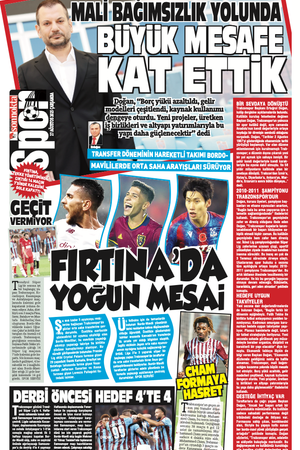 Karadeniz'de Sonnokta Gazete 27.8.2025 Manşet